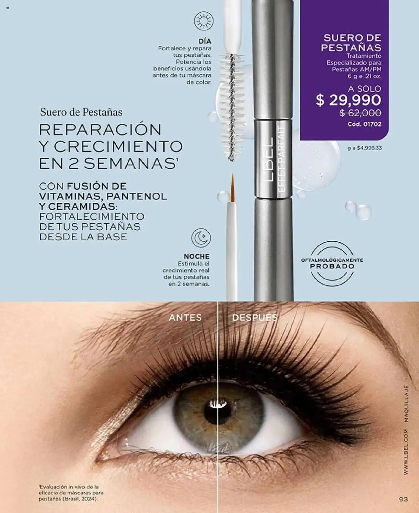 Catalogo de Catálogo L'bel 29 de julio al 16 de septiembre 2025 - Pag 93