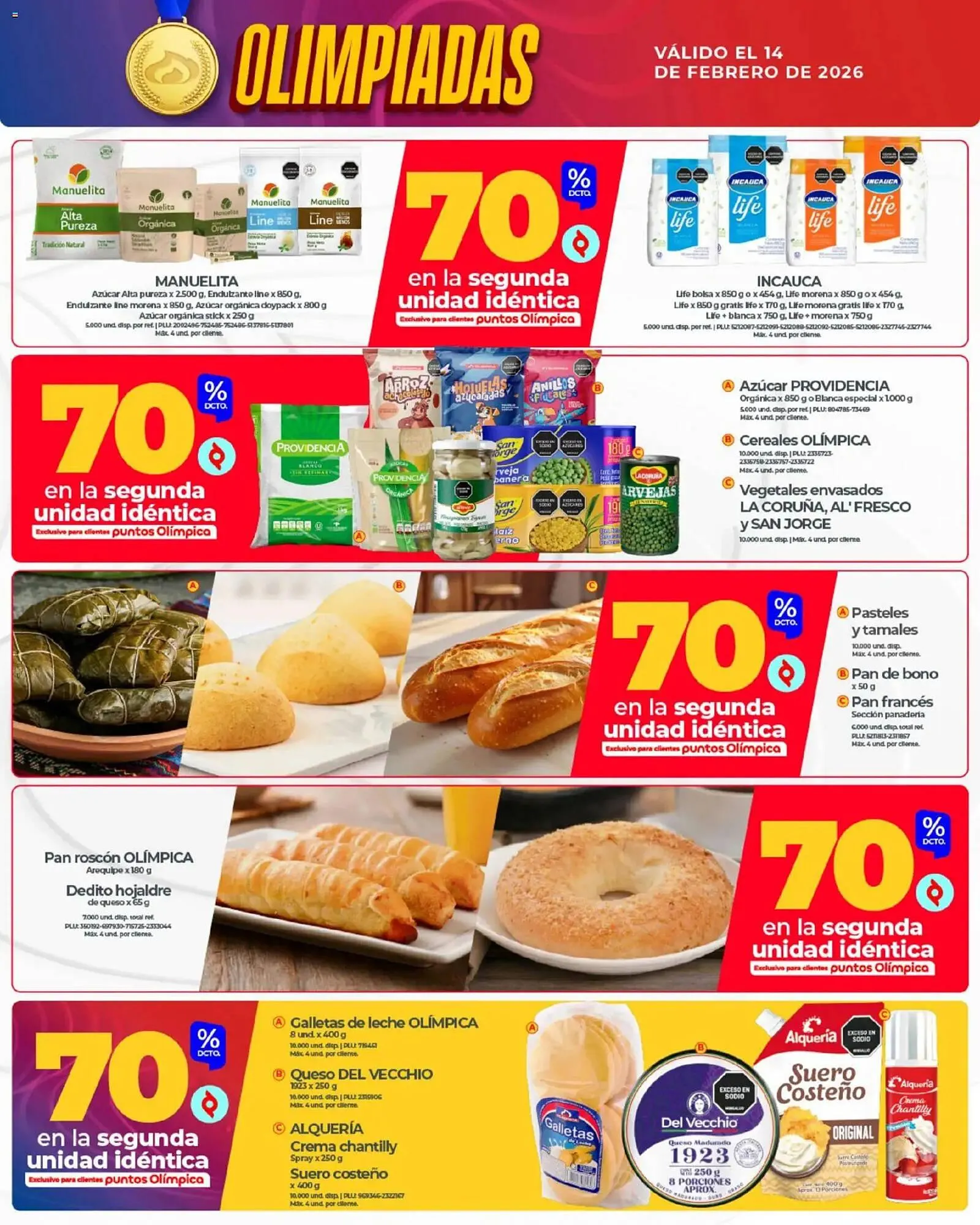 Catalogo de Catálogo Olímpica 14 de febrero al 18 de febrero 2026 - Pag 2