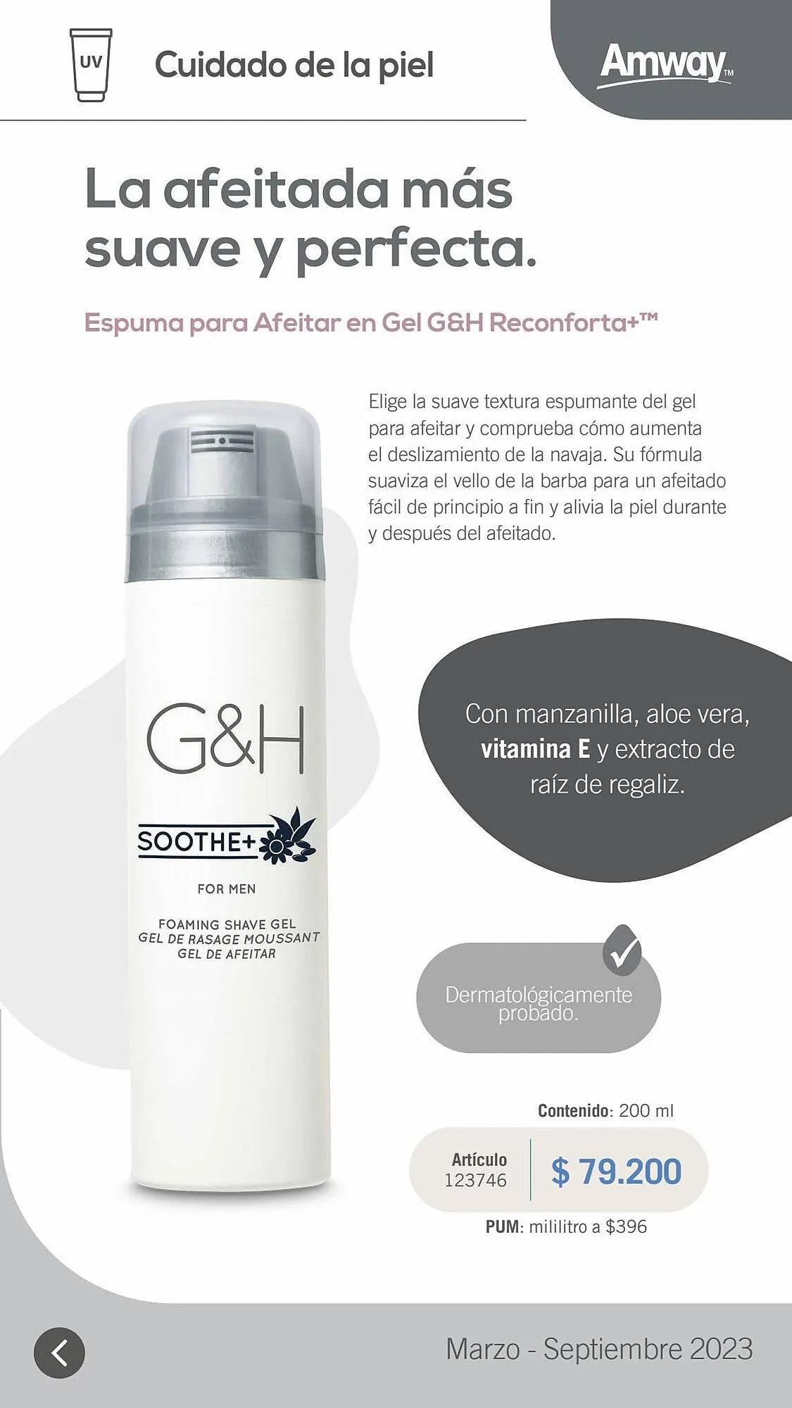 Catalogo de Catálogo Amway 14 de septiembre al 30 de septiembre 2023 - Pag 19