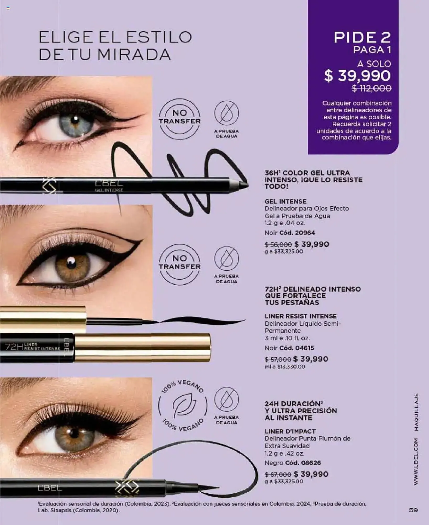 Catalogo de Catálogo L'bel 24 de septiembre al 1 de diciembre 2025 - Pag 59