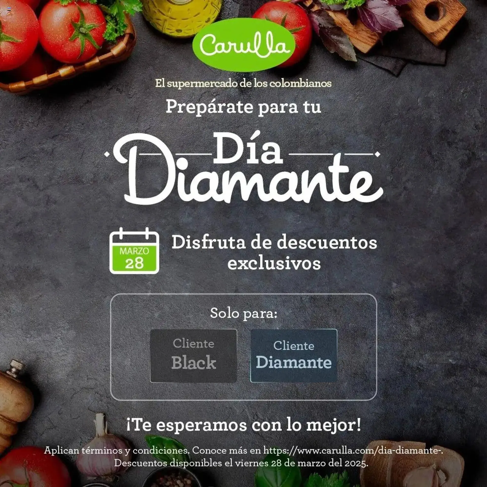 Catalogo de Catálogo Carulla 28 de marzo al 28 de marzo 2025 - Pag 1