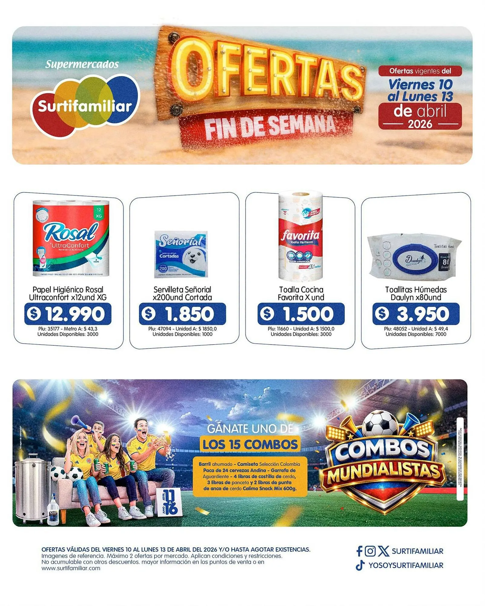 Catalogo de Catálogo Surtifamiliar 10 de abril al 13 de abril 2026 - Pag 9