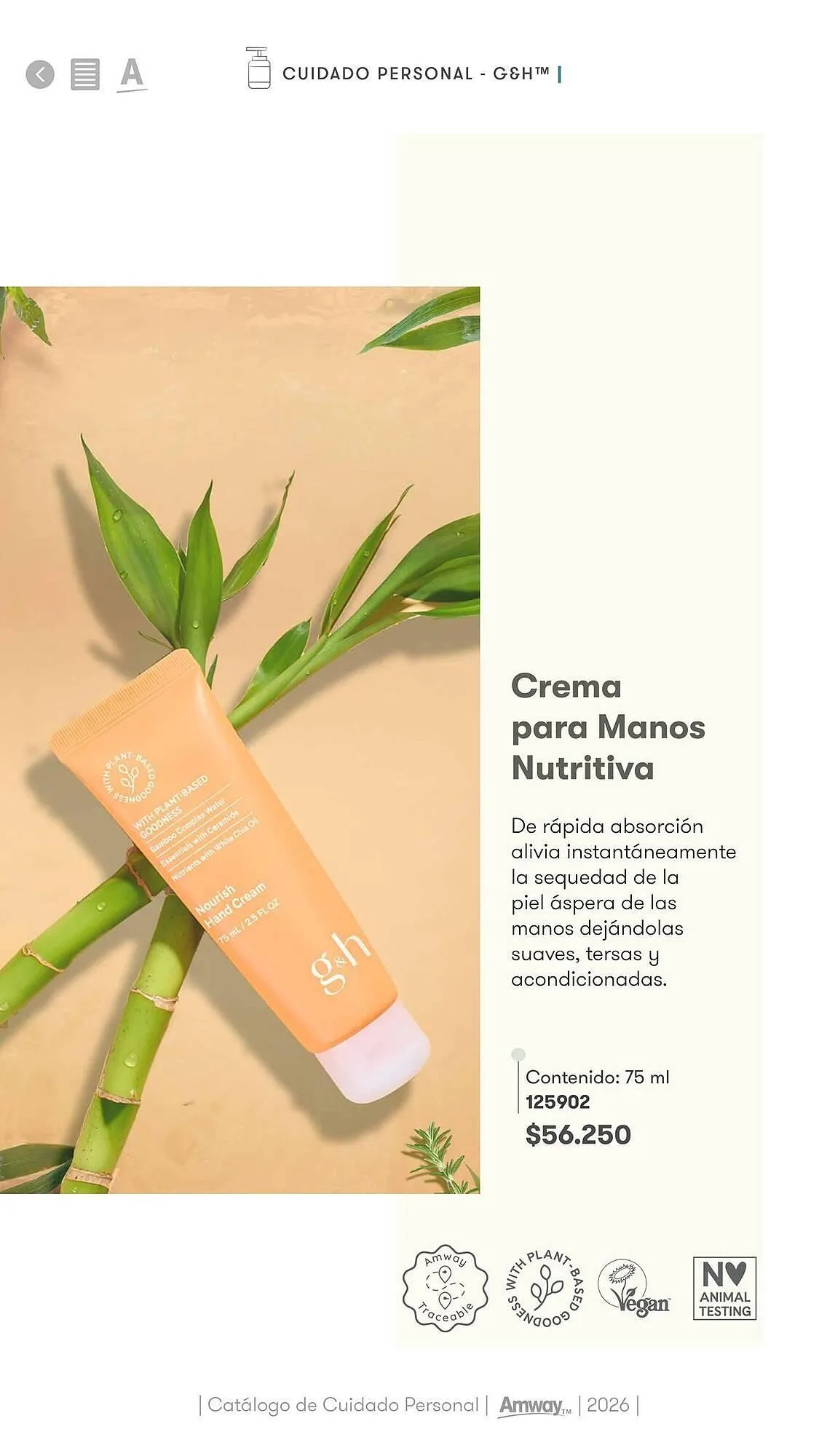 Catalogo de Catálogo Amway 26 de marzo al 31 de diciembre 2026 - Pag 23