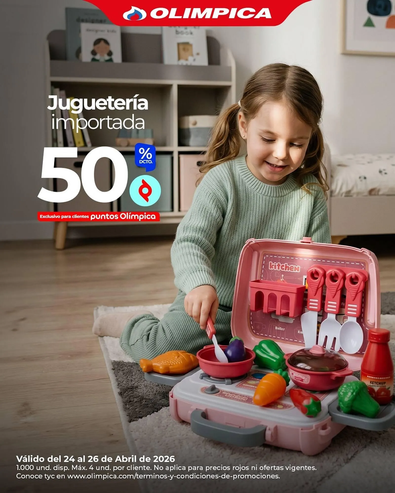 Catalogo de Catálogo Olímpica 24 de abril al 26 de abril 2026 - Pag 1