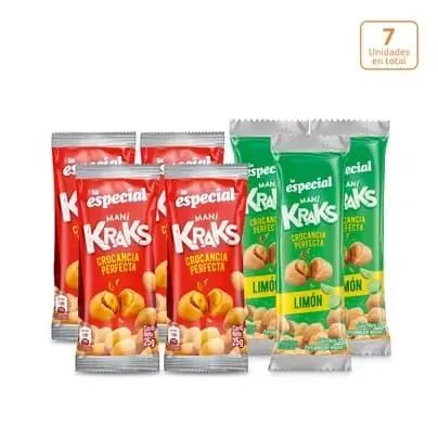 Lonchera La especial Kraks Surtida x7unds