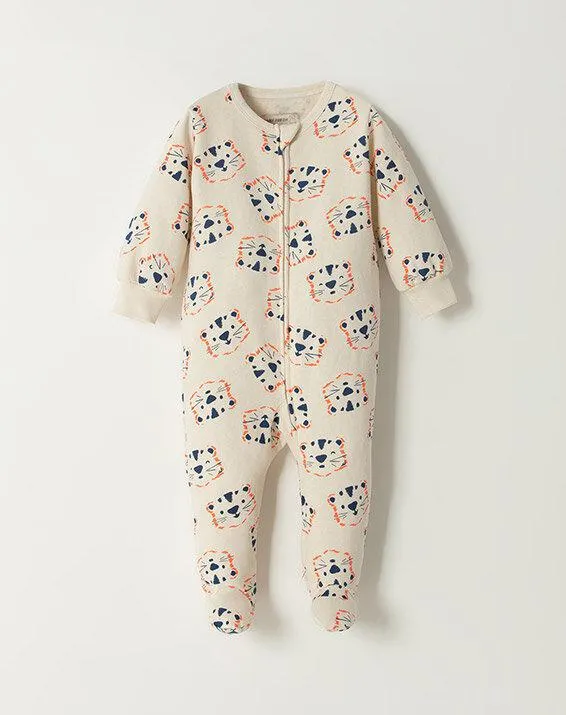 Pijama Cascabel Niño Beige Estampado