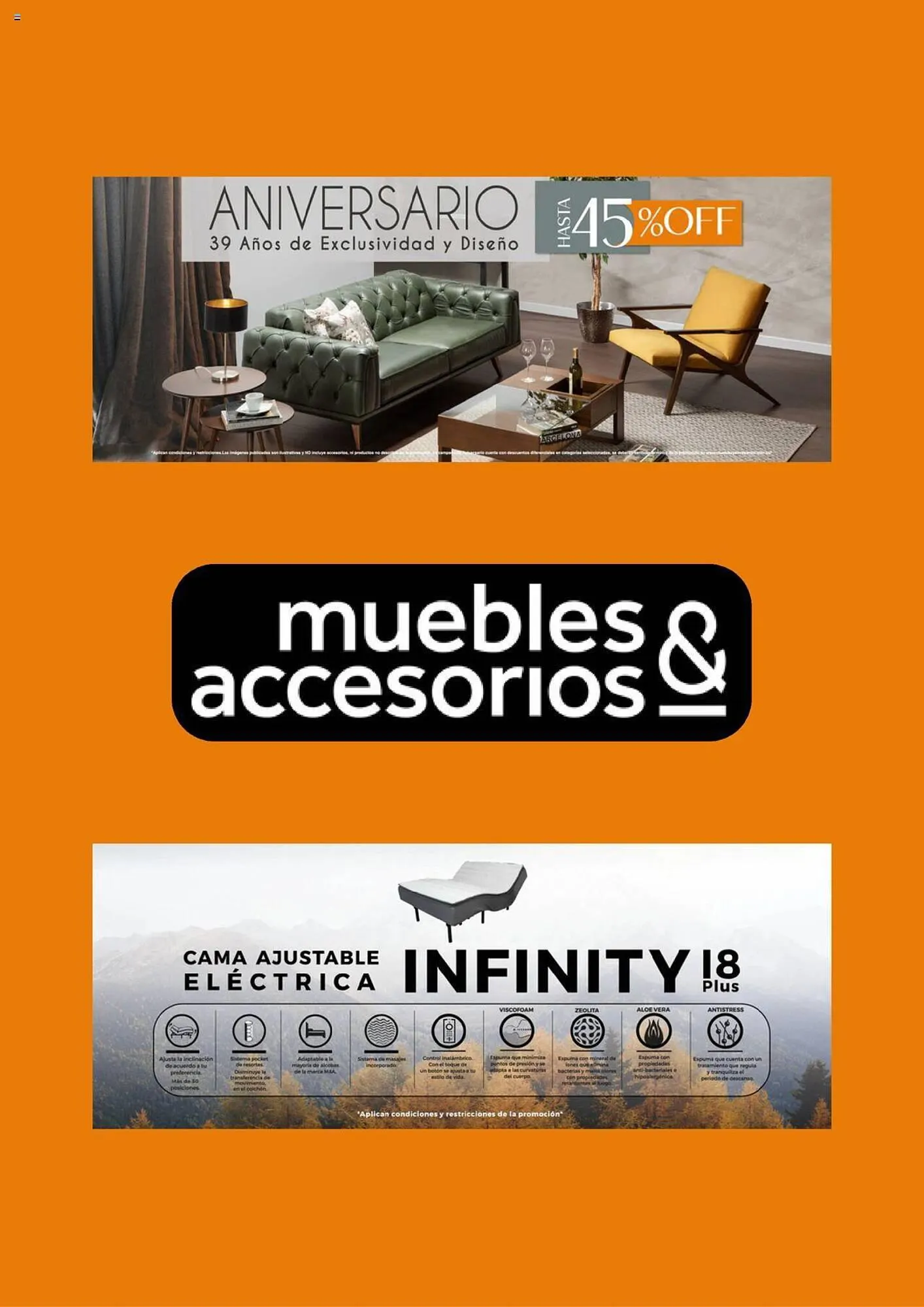 Catalogo de Catálogo Muebles & Accesorios 12 de septiembre al 12 de octubre 2023 - Pag 1