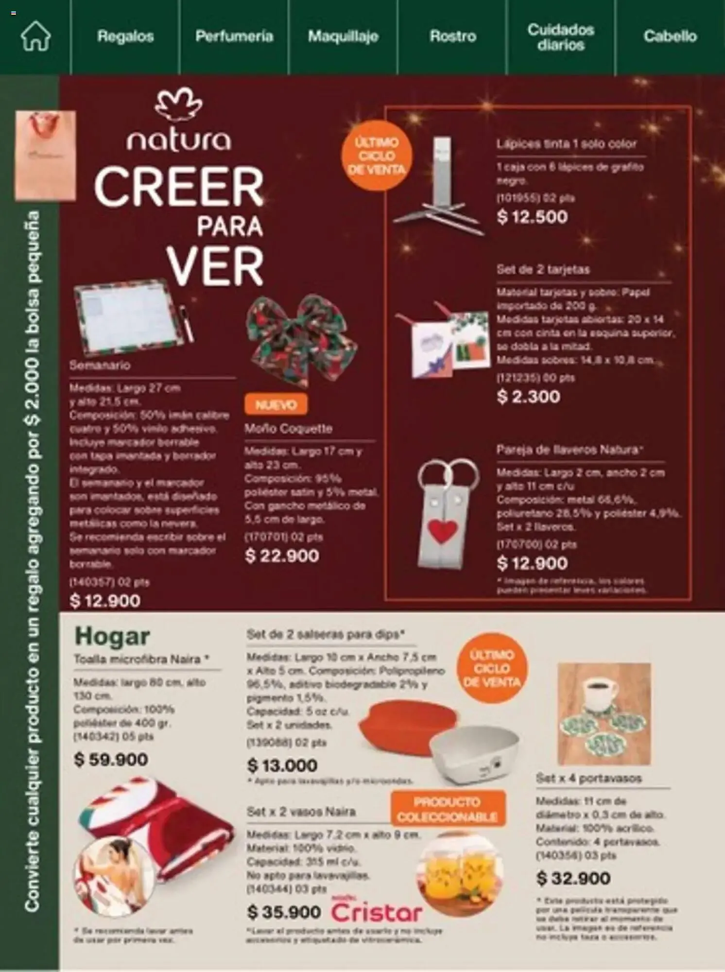 Catalogo de Catálogo Natura 27 de noviembre al 31 de diciembre 2024 - Pag 170