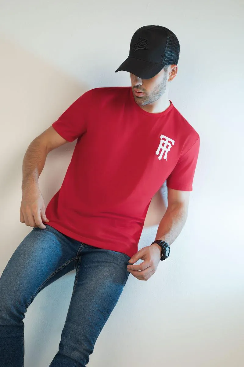 CAMISETA MANGA CORTA Rojo