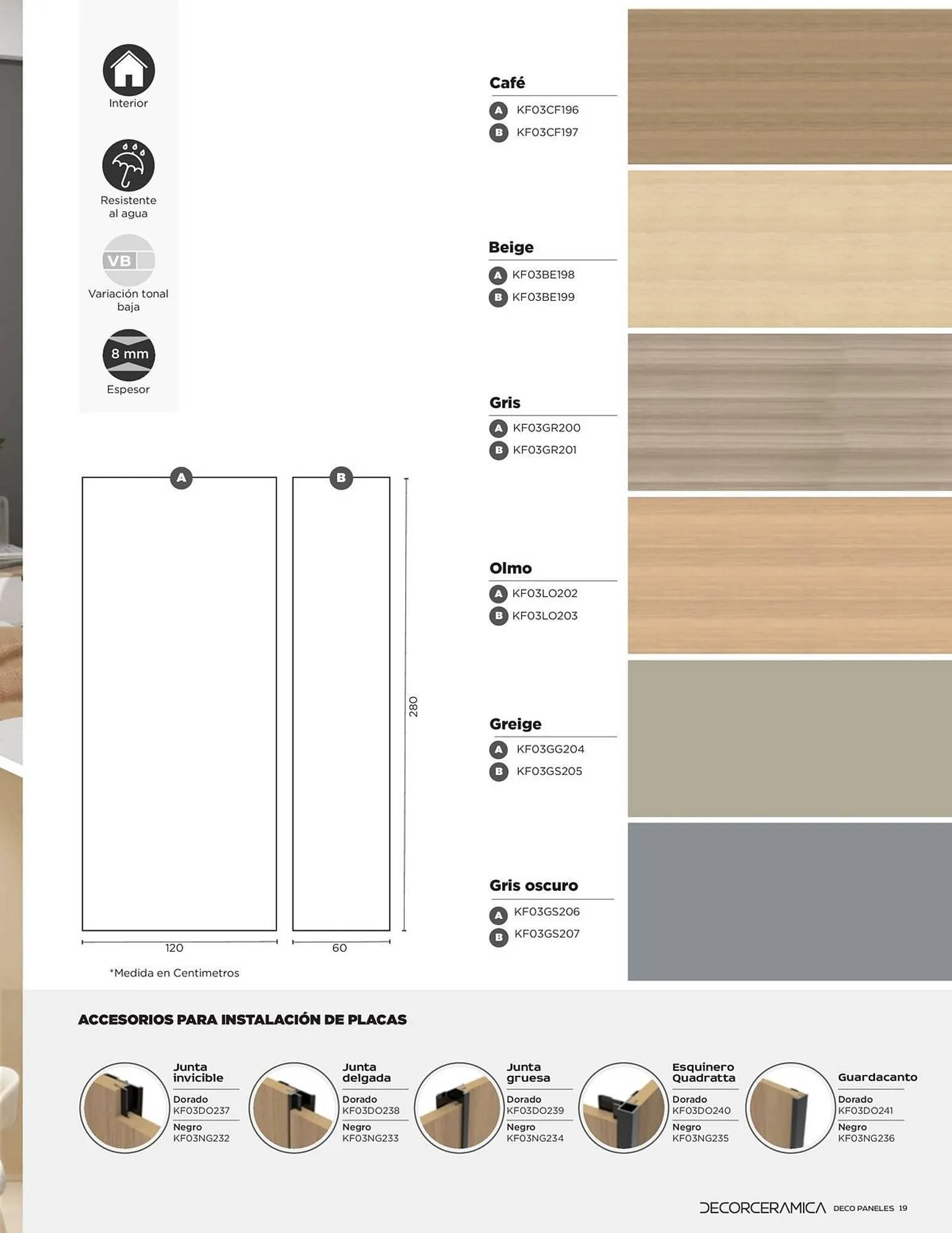 Catalogo de Catálogo Decorceramica 9 de diciembre al 31 de diciembre 2025 - Pag 19