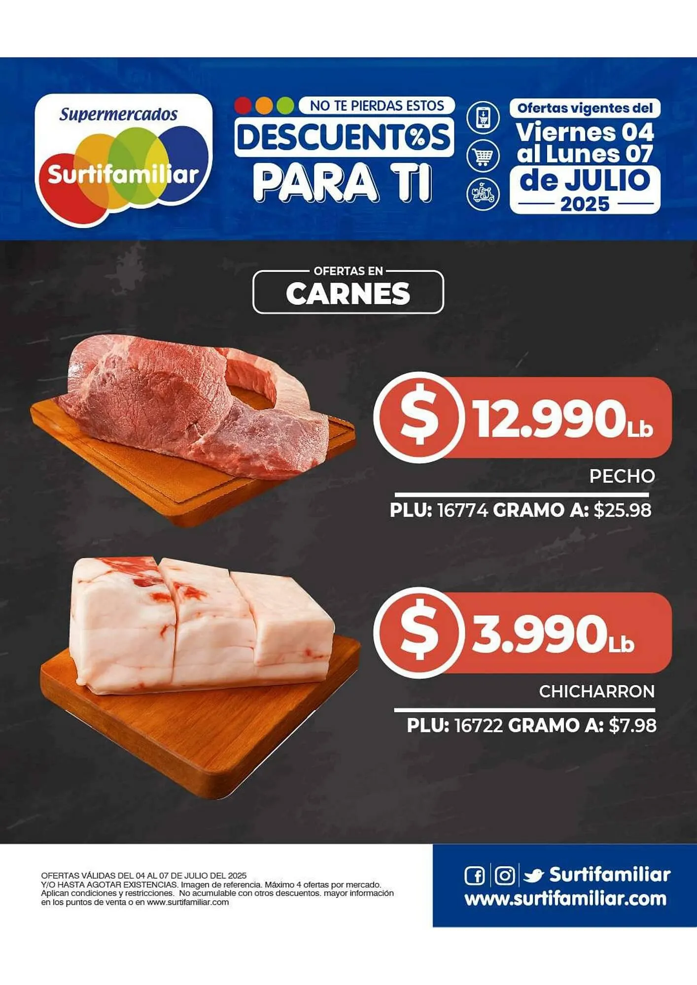 Catalogo de Catálogo Surtifamiliar 4 de julio al 7 de julio 2025 - Pag 11