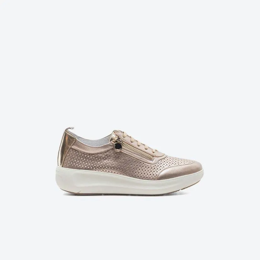 Zapato Casual Mujer Stonefly Z1id Bronce