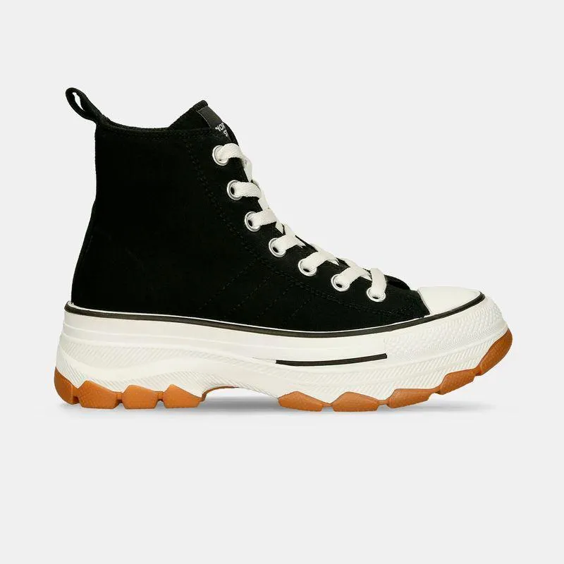 Tenis Casuales Negro North Star Igora Hare Mujer