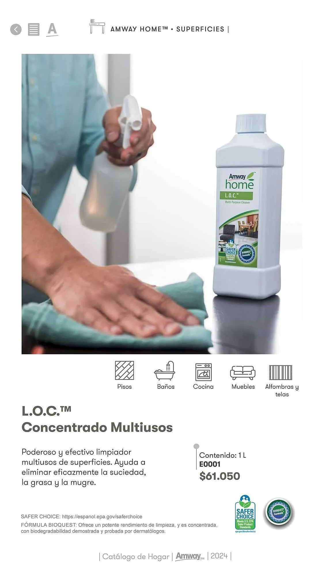 Catalogo de Catálogo Amway 14 de noviembre al 31 de diciembre 2024 - Pag 10
