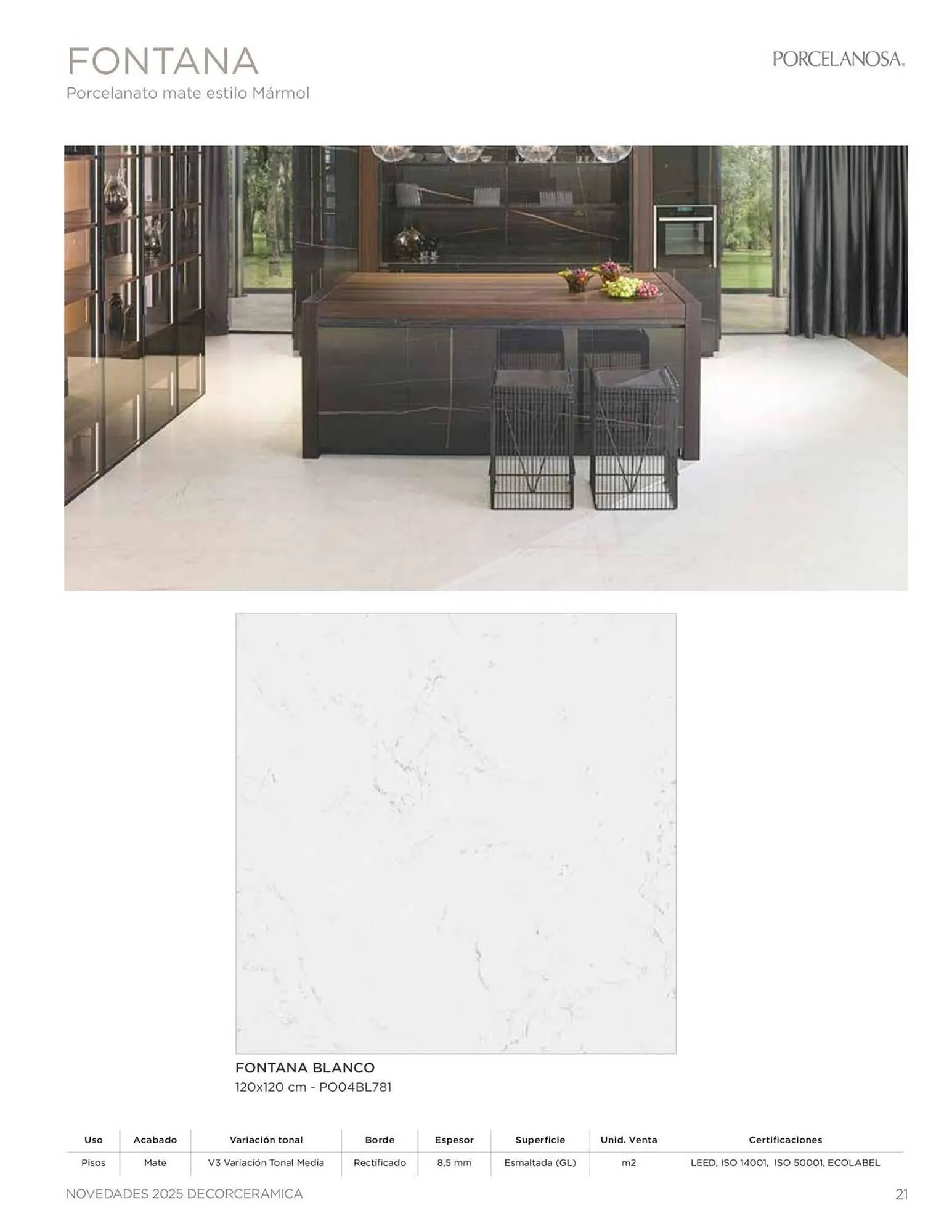 Catalogo de Catálogo Decorceramica 9 de diciembre al 31 de diciembre 2025 - Pag 21