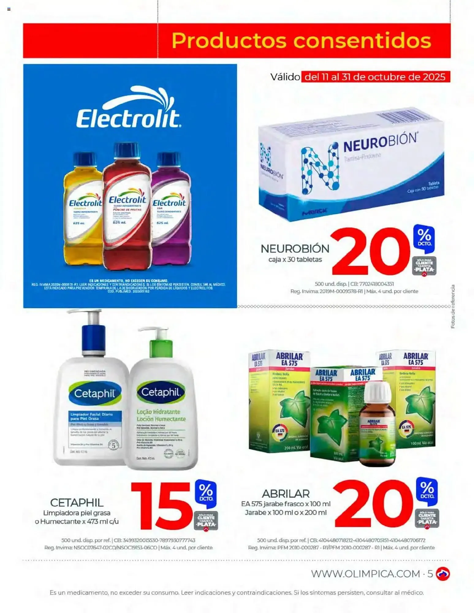 Catalogo de Catálogo Olímpica 1 de octubre al 1 de noviembre 2025 - Pag 5