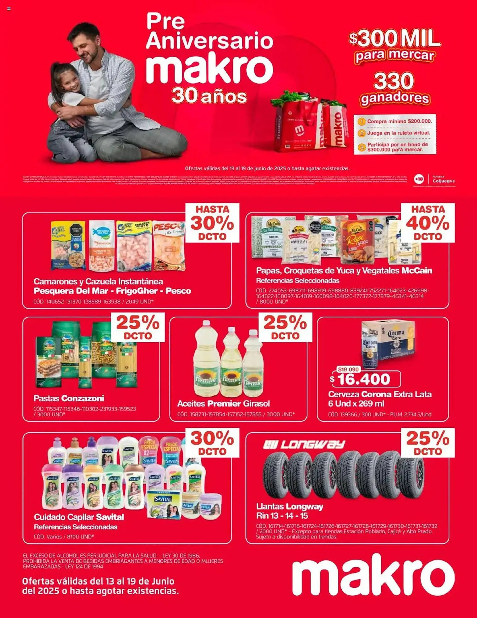Catalogo de Catálogo Makro 13 de junio al 19 de junio 2025 - Pag 1