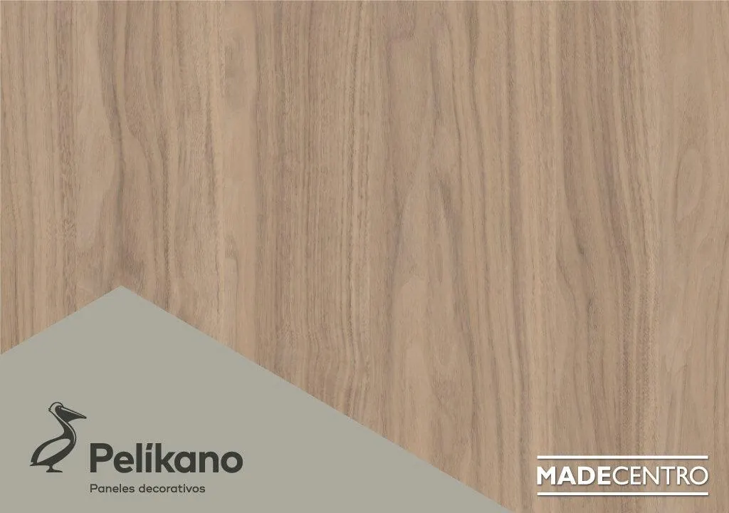 Tablero aglomerado melamina castaño estándar pelikano