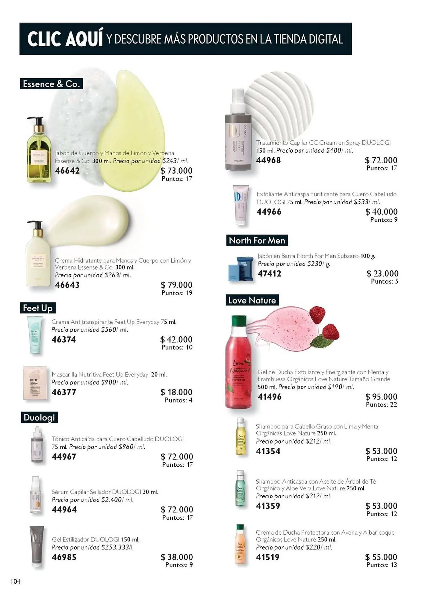 Catalogo de Catálogo Oriflame 27 de diciembre al 23 de enero 2026 - Pag 104