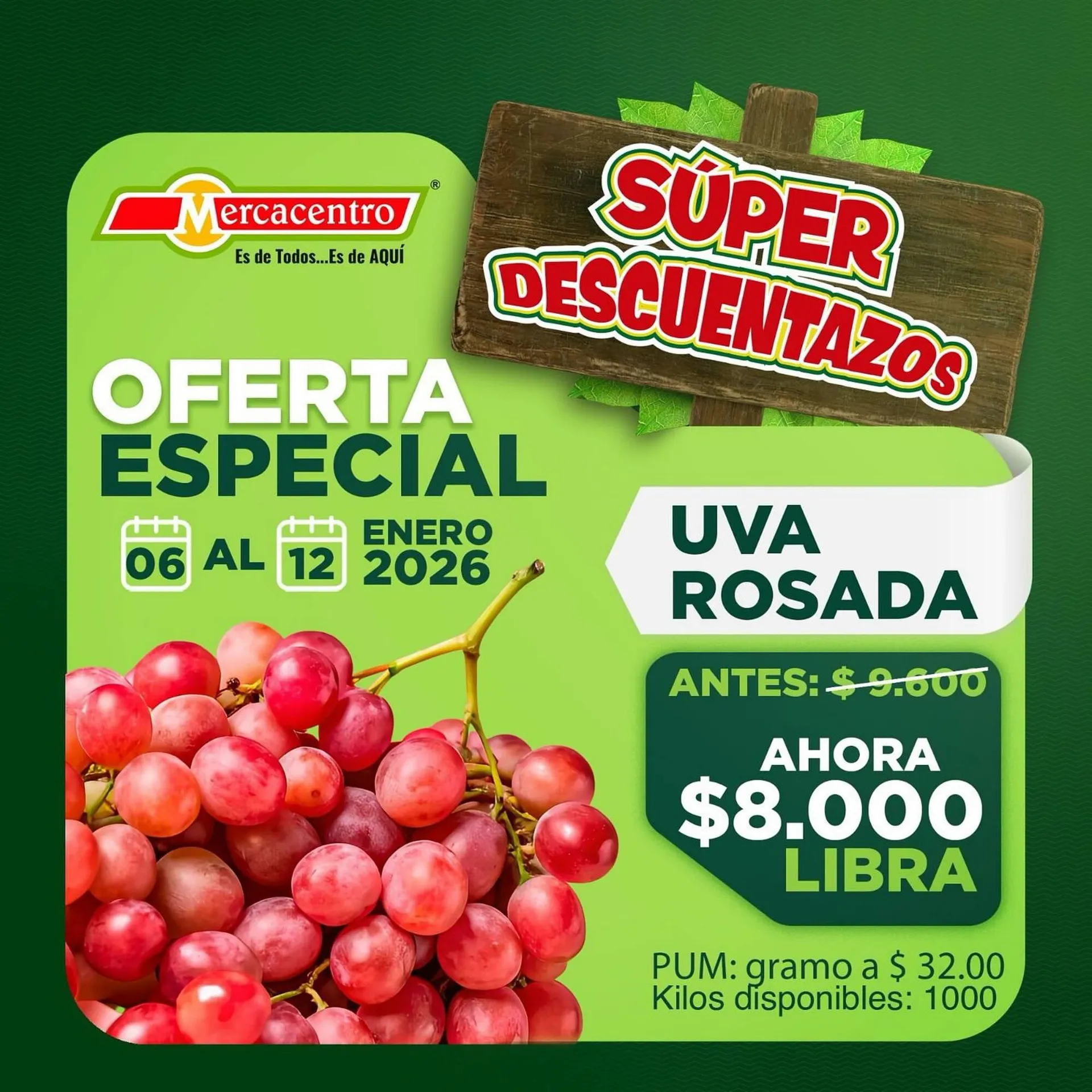 Catalogo de Catálogo MercaCentro 7 de enero al 12 de enero 2026 - Pag 1