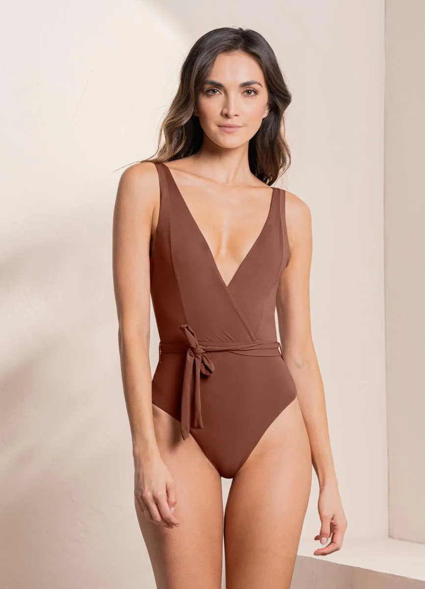 Moccachino Serenne Plunge One Piece