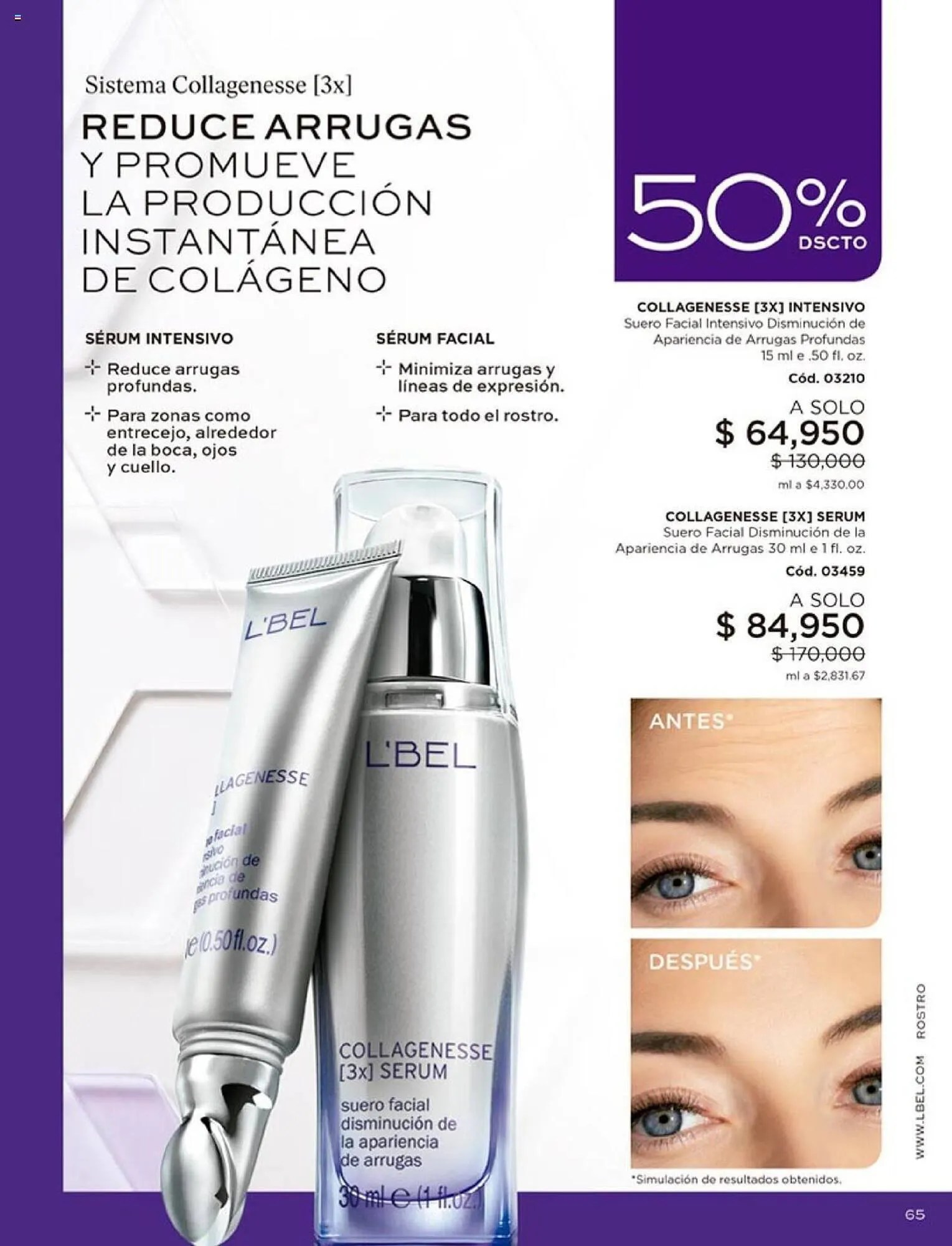 Catalogo de Catálogo L'bel 1 de agosto al 20 de agosto 2023 - Pag 65