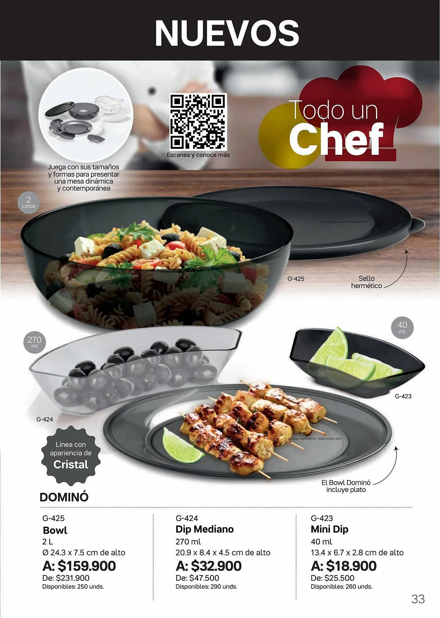 Catalogo de Catálogo Tupperware 8 de septiembre al 5 de octubre 2023 - Pag 33
