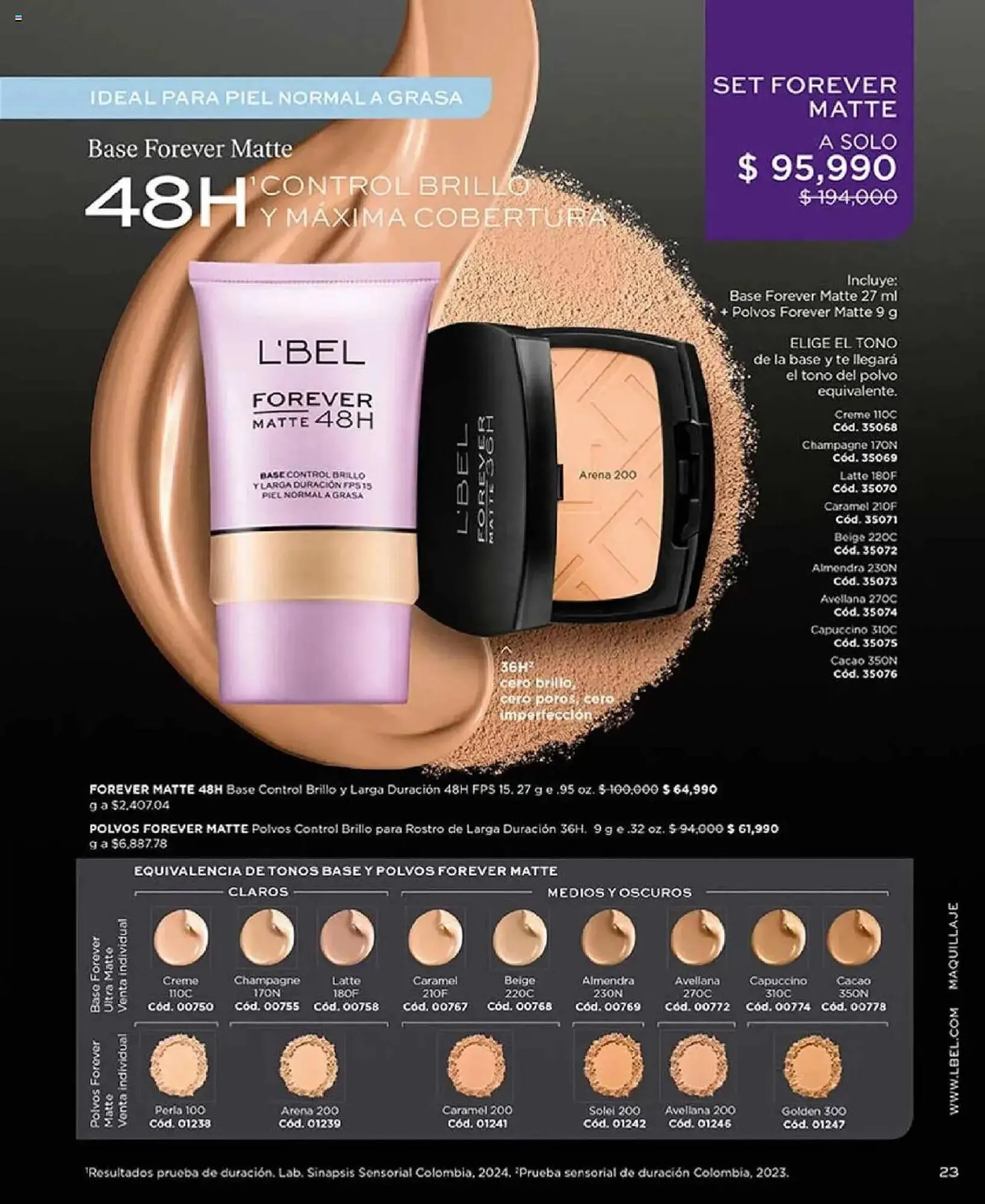 Catalogo de Catálogo L'bel 21 de abril al 30 de junio 2025 - Pag 23