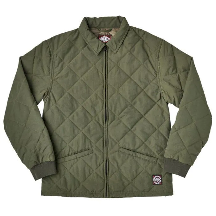 Chaqueta Independent Bombers Quilted Army