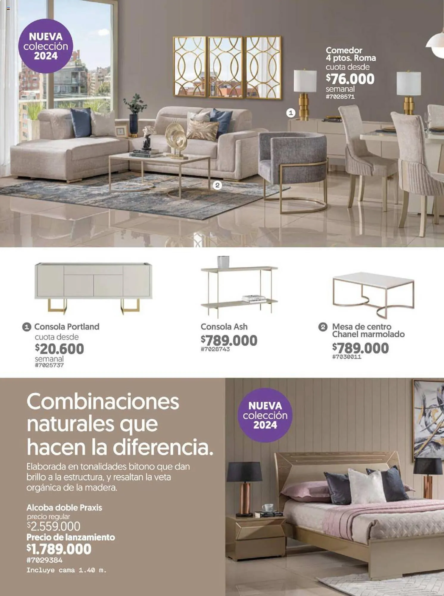 Catalogo de Catálogo Muebles Jamar 9 de noviembre al 7 de enero 2024 - Pag 8
