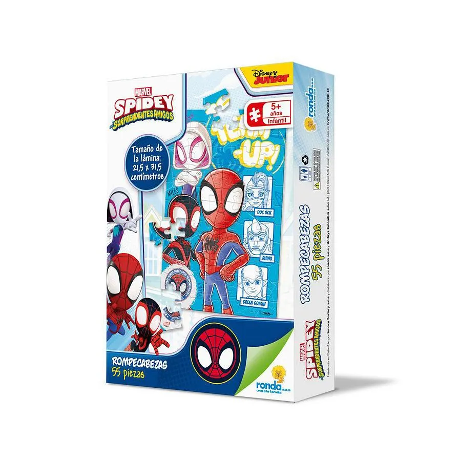 Rompecabezas X 55 Piezas Spidey