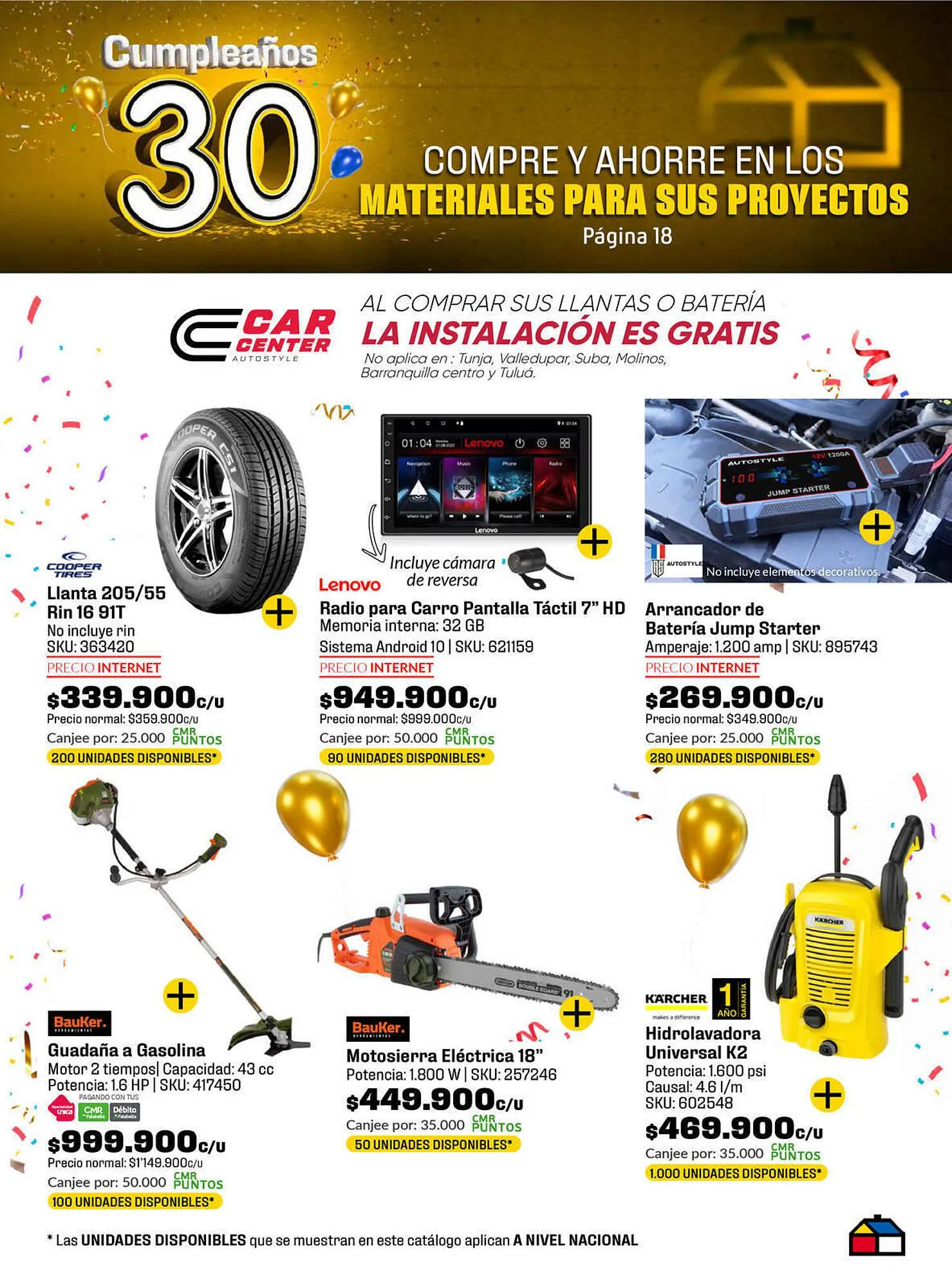 Catalogo de Catálogo Homecenter 1 de agosto al 4 de septiembre 2023 - Pag 18