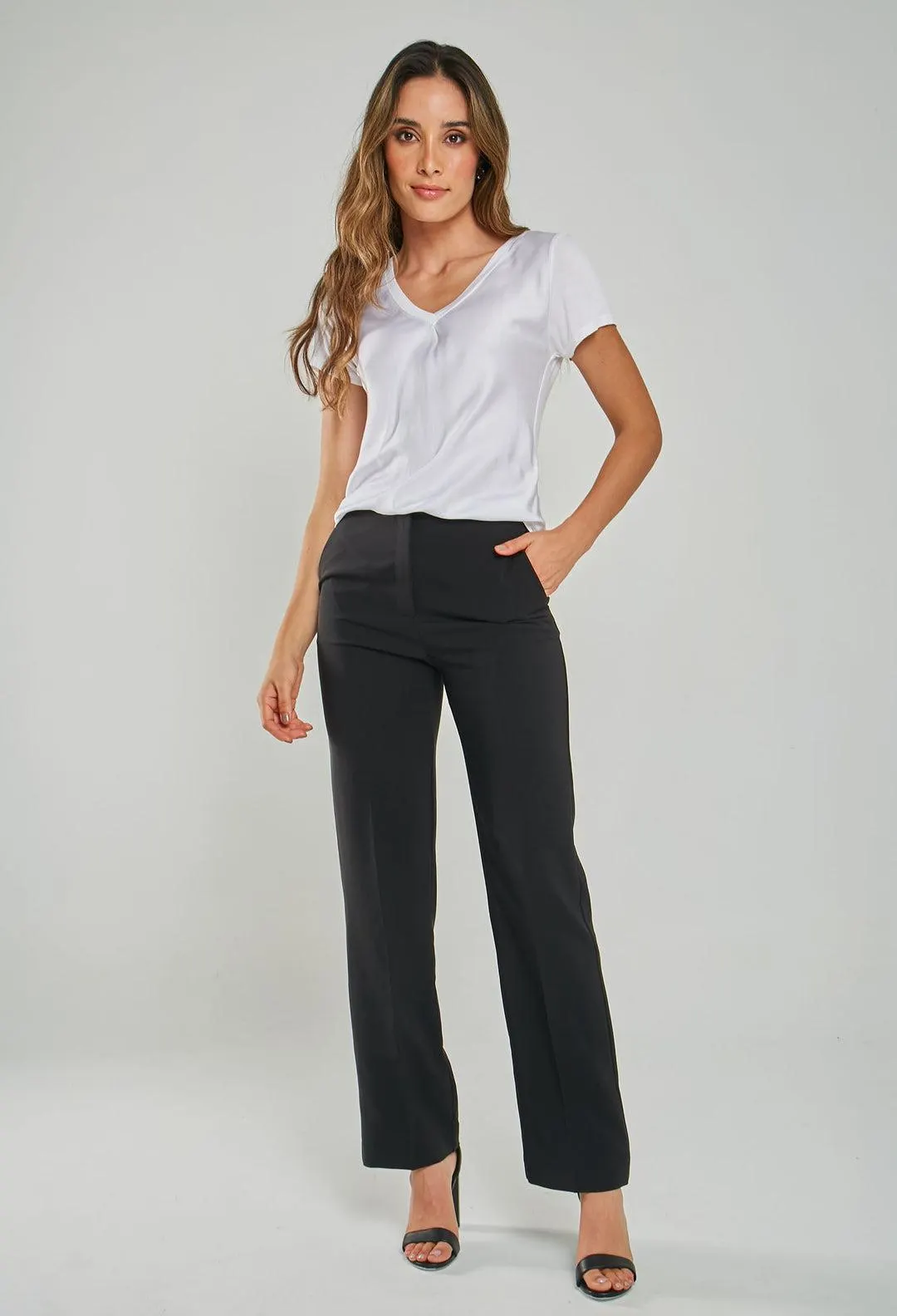 Pantalón Bota Recta Mujer - SALE
