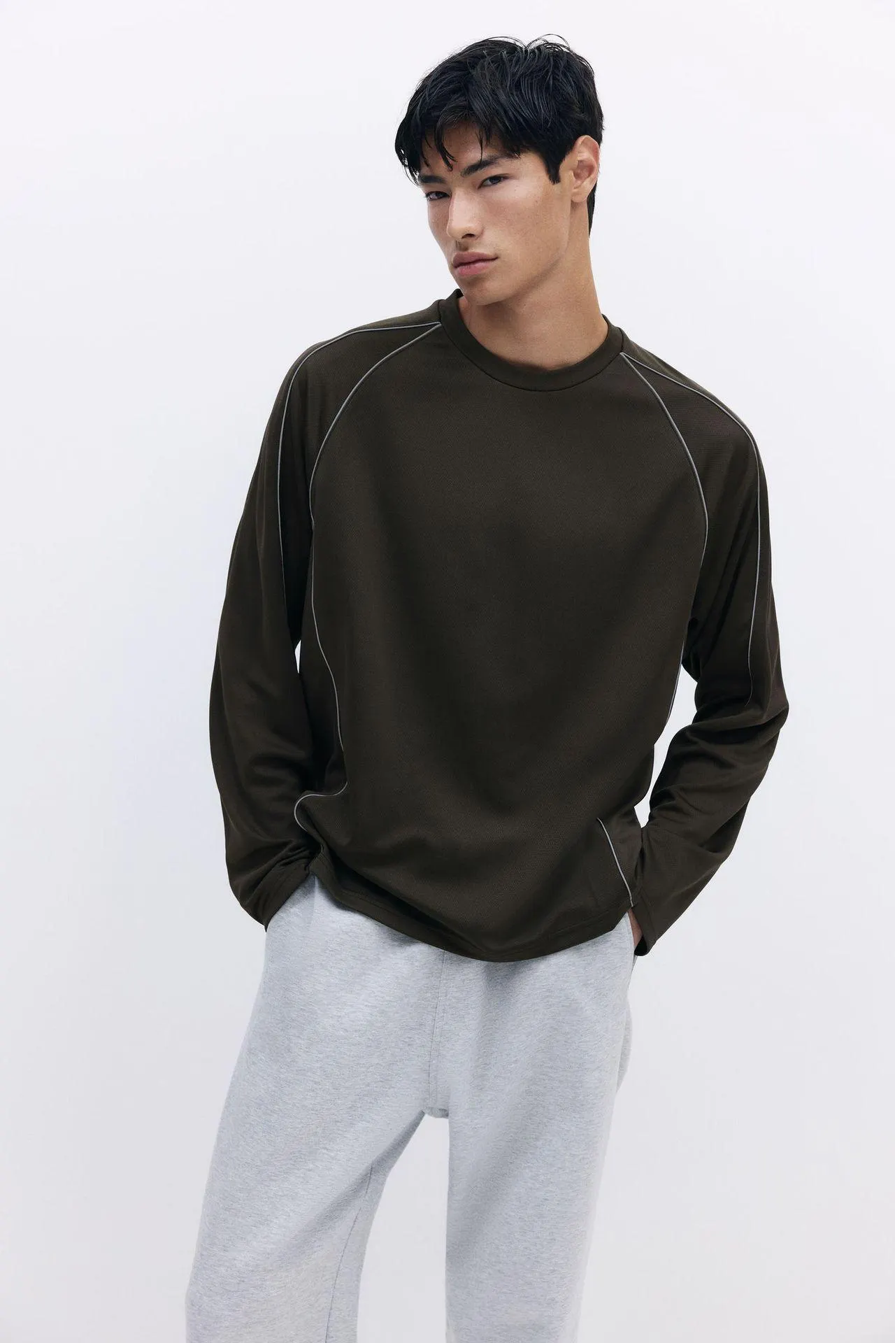 Camiseta Loose Fit en malla