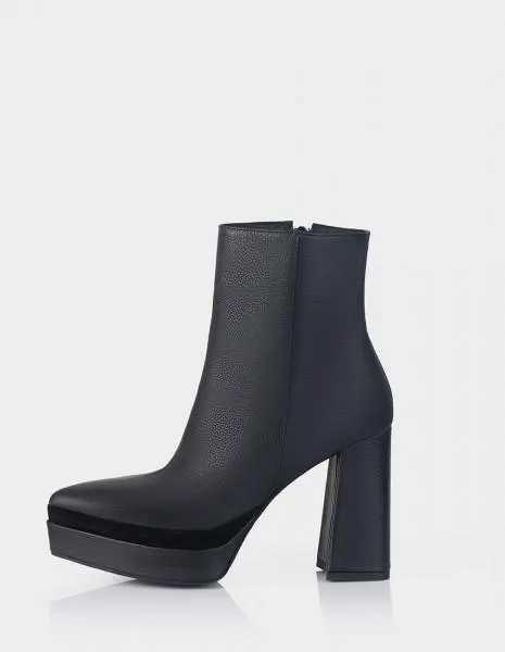 BOTIN ALBA CUERO NEGRO