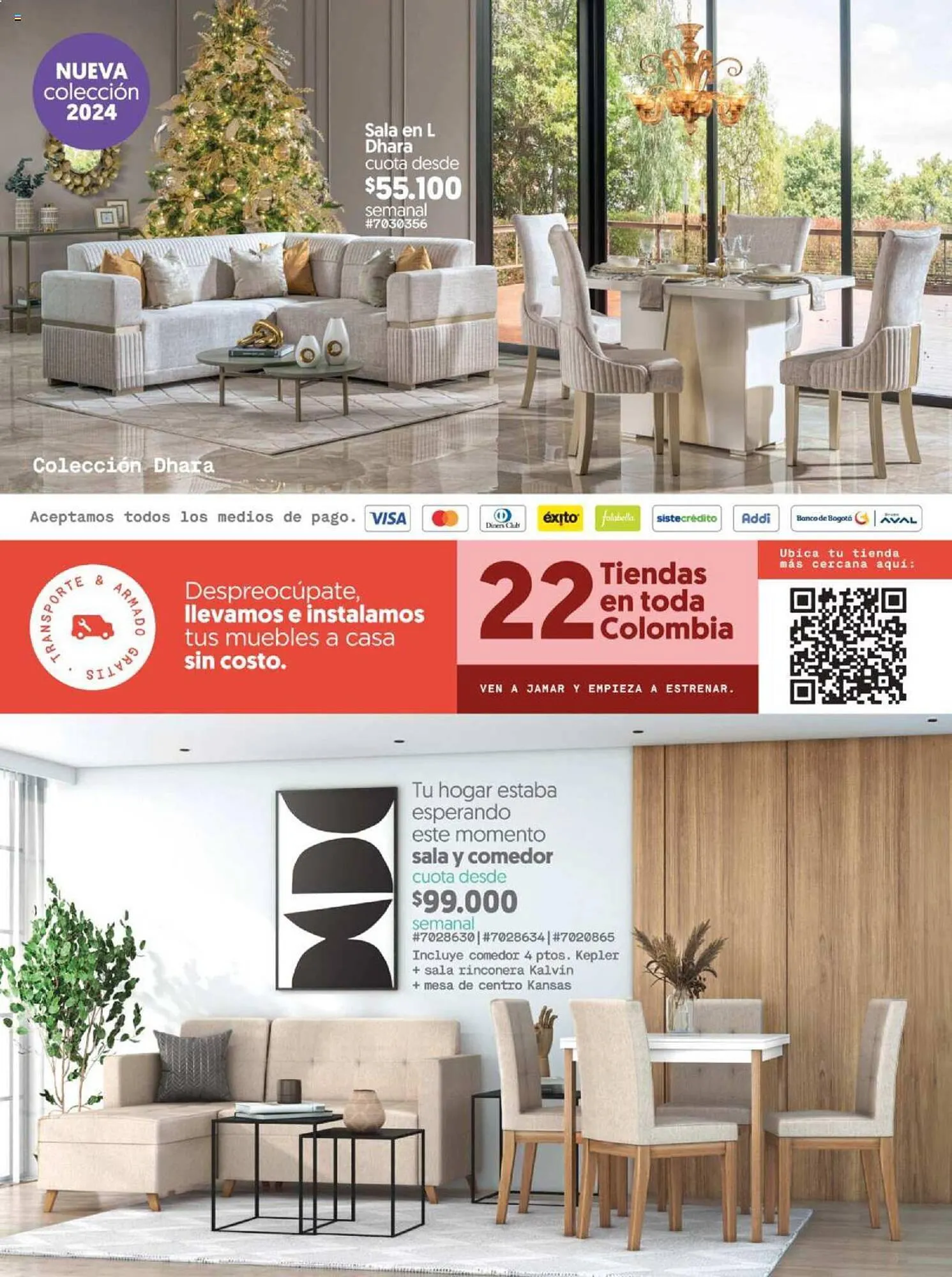 Catalogo de Catálogo Muebles Jamar 23 de noviembre al 31 de enero 2024 - Pag 19