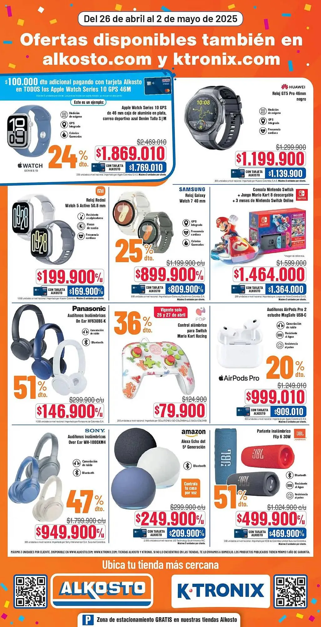 Catalogo de Catálogo Alkosto 26 de abril al 2 de mayo 2025 - Pag 12