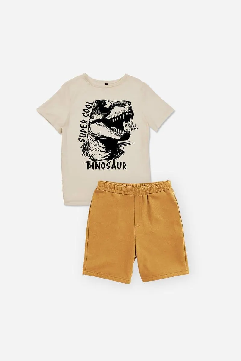 CONJUNTO X 2 CAMISETA - BERMUDA Multicolor