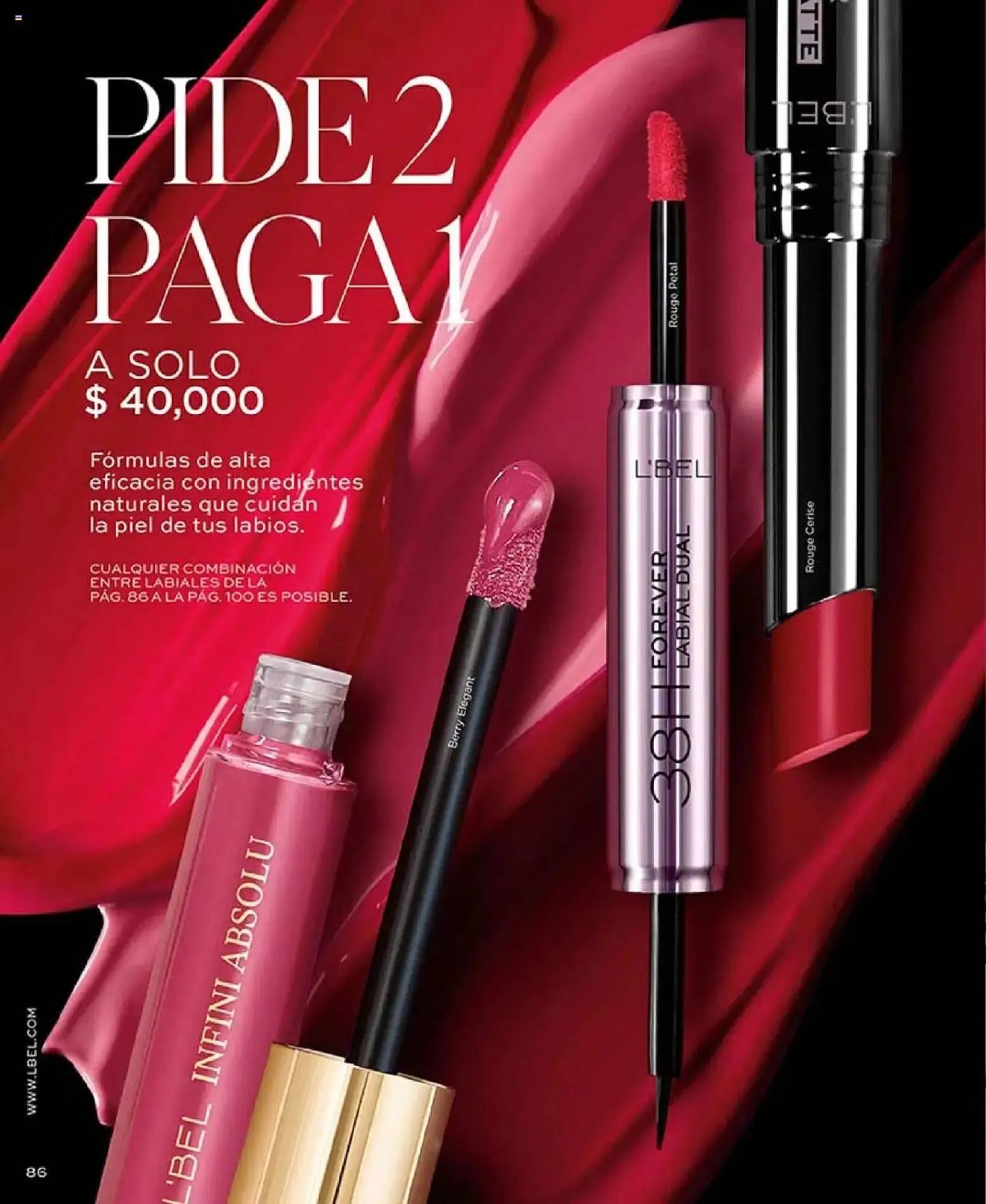 Catalogo de Catálogo L'bel 1 de abril al 8 de junio 2025 - Pag 186