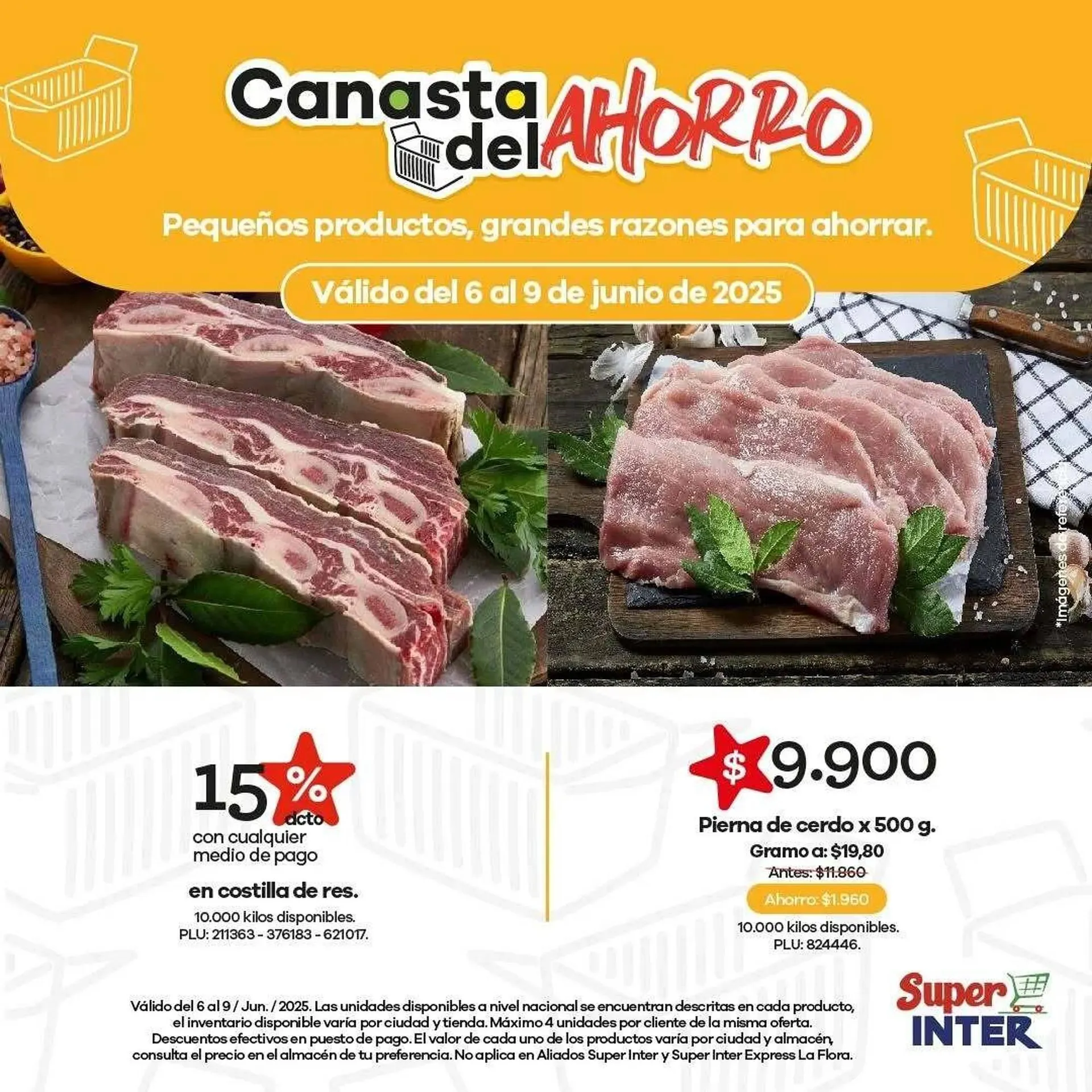 Catalogo de Catálogo Super Inter 6 de junio al 9 de junio 2025 - Pag 1