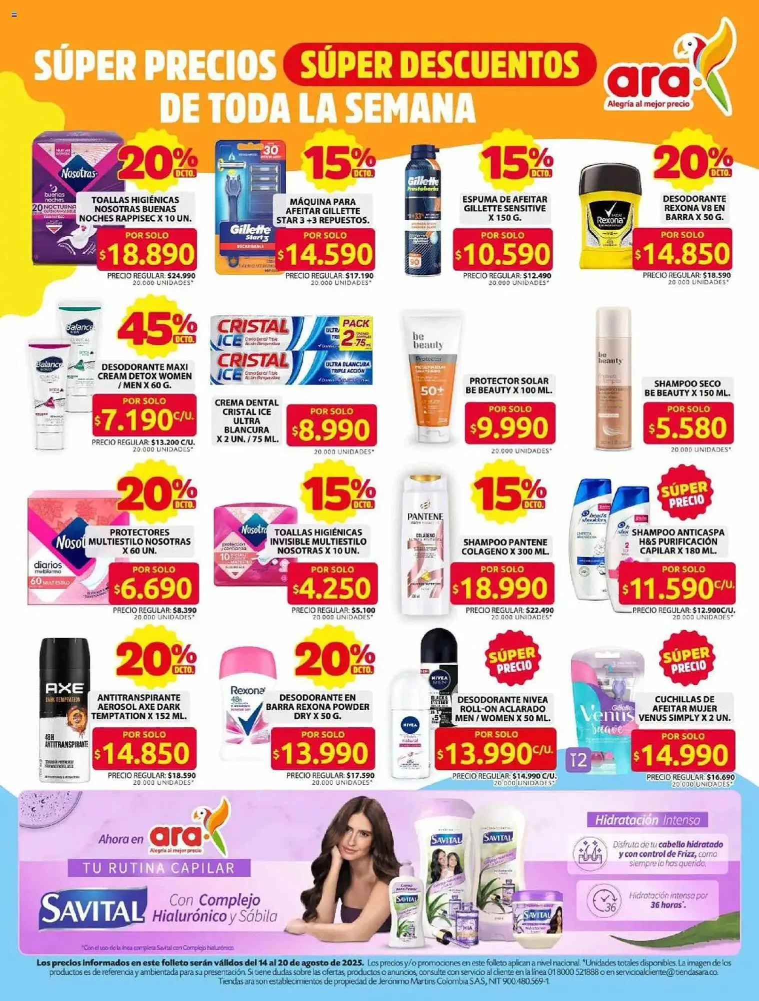 Catalogo de Catálogo Ara 14 de agosto al 22 de agosto 2025 - Pag 8