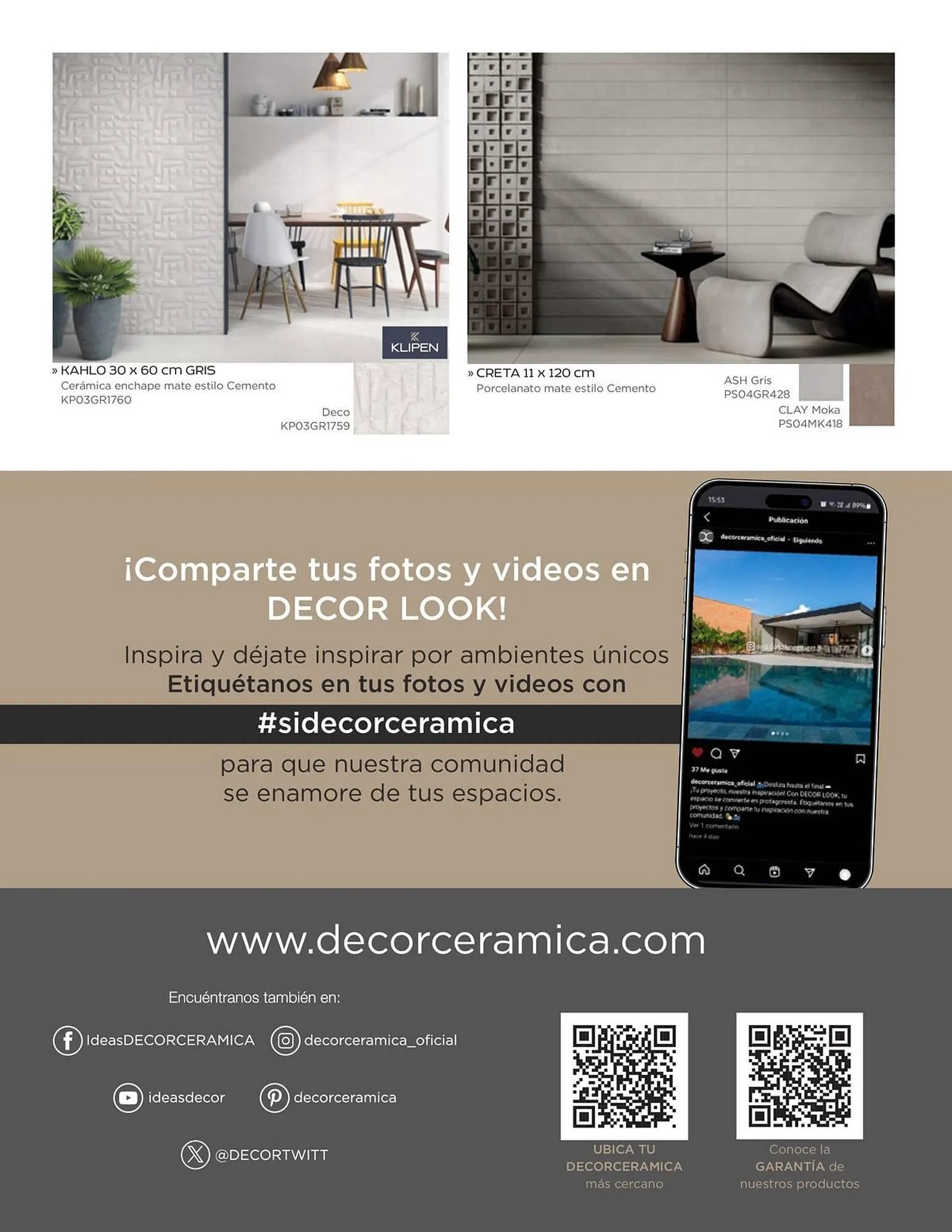 Catalogo de Catálogo Decorceramica 6 de noviembre al 6 de mayo 2025 - Pag 32