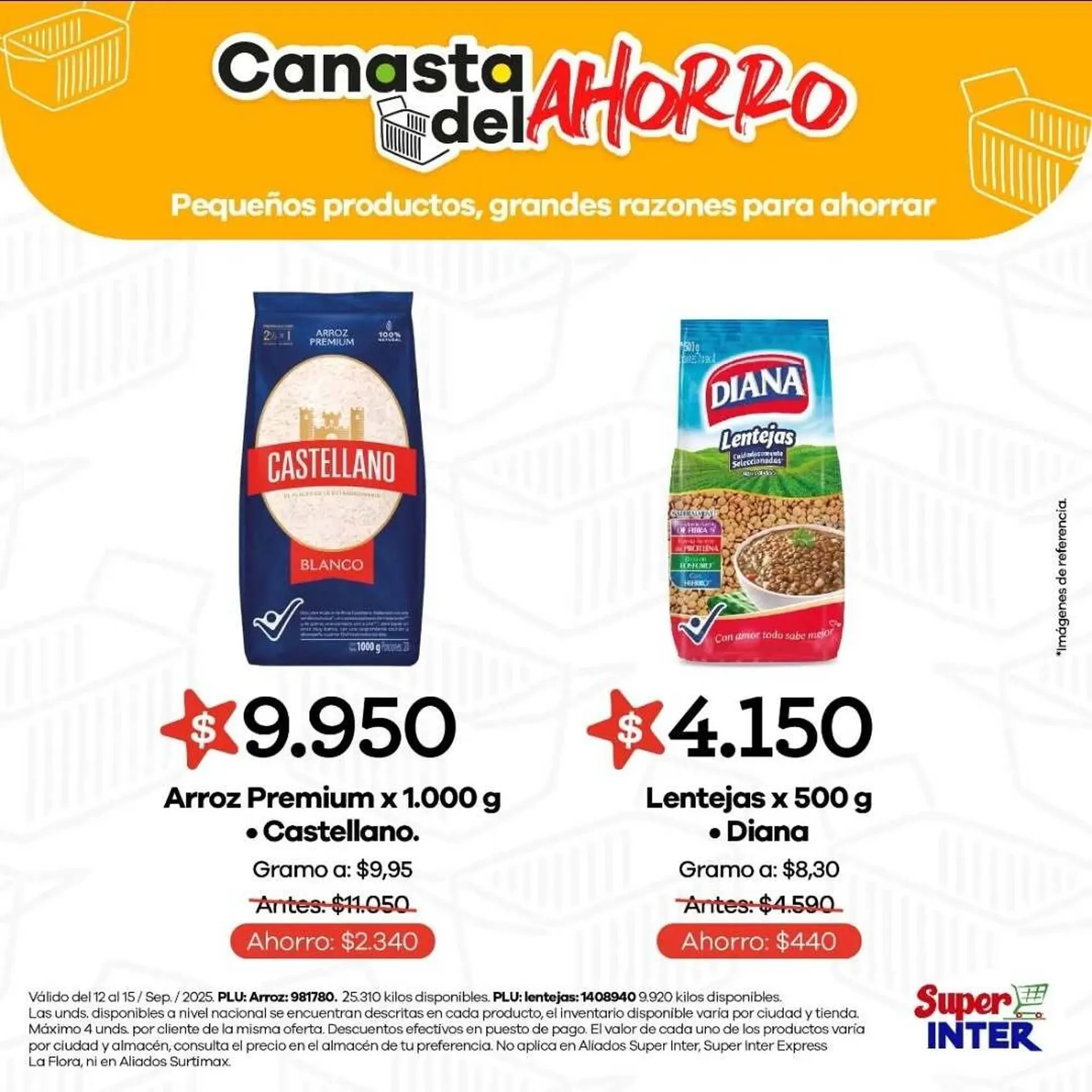 Catalogo de Catálogo Super Inter 12 de septiembre al 15 de septiembre 2025 - Pag 3