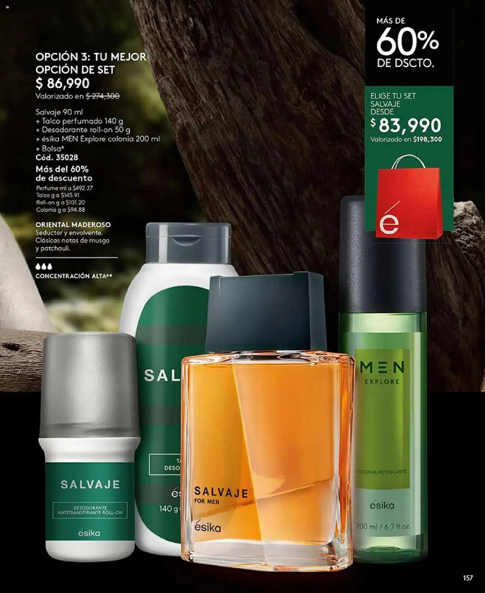 Catalogo de Catálogo Ésika 1 de enero al 31 de enero 2026 - Pag 157