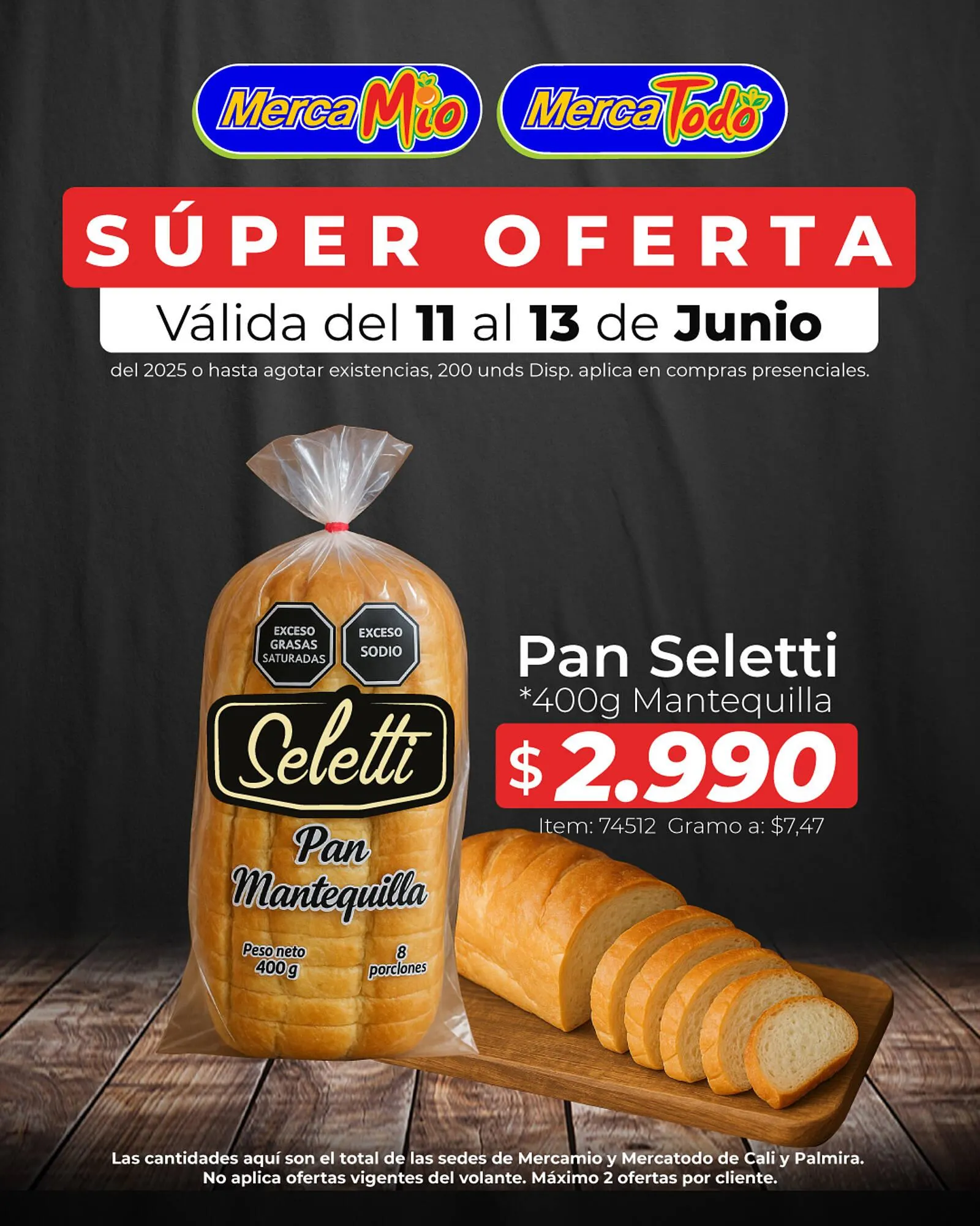 Catalogo de Catálogo MercaTodo 10 de junio al 13 de junio 2025 - Pag 1