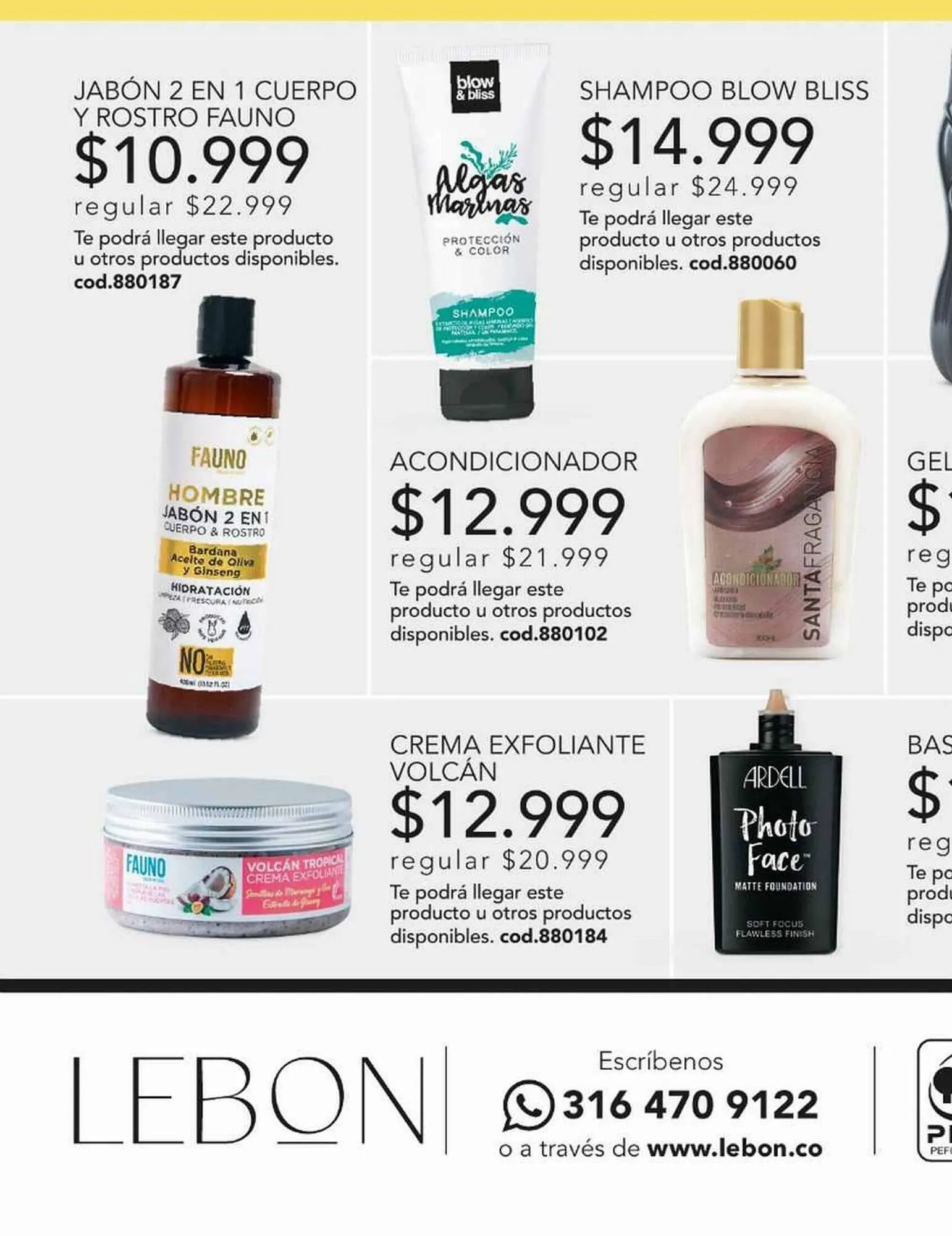 Catalogo de Catálogo LeBon 14 de septiembre al 24 de septiembre 2023 - Pag 62