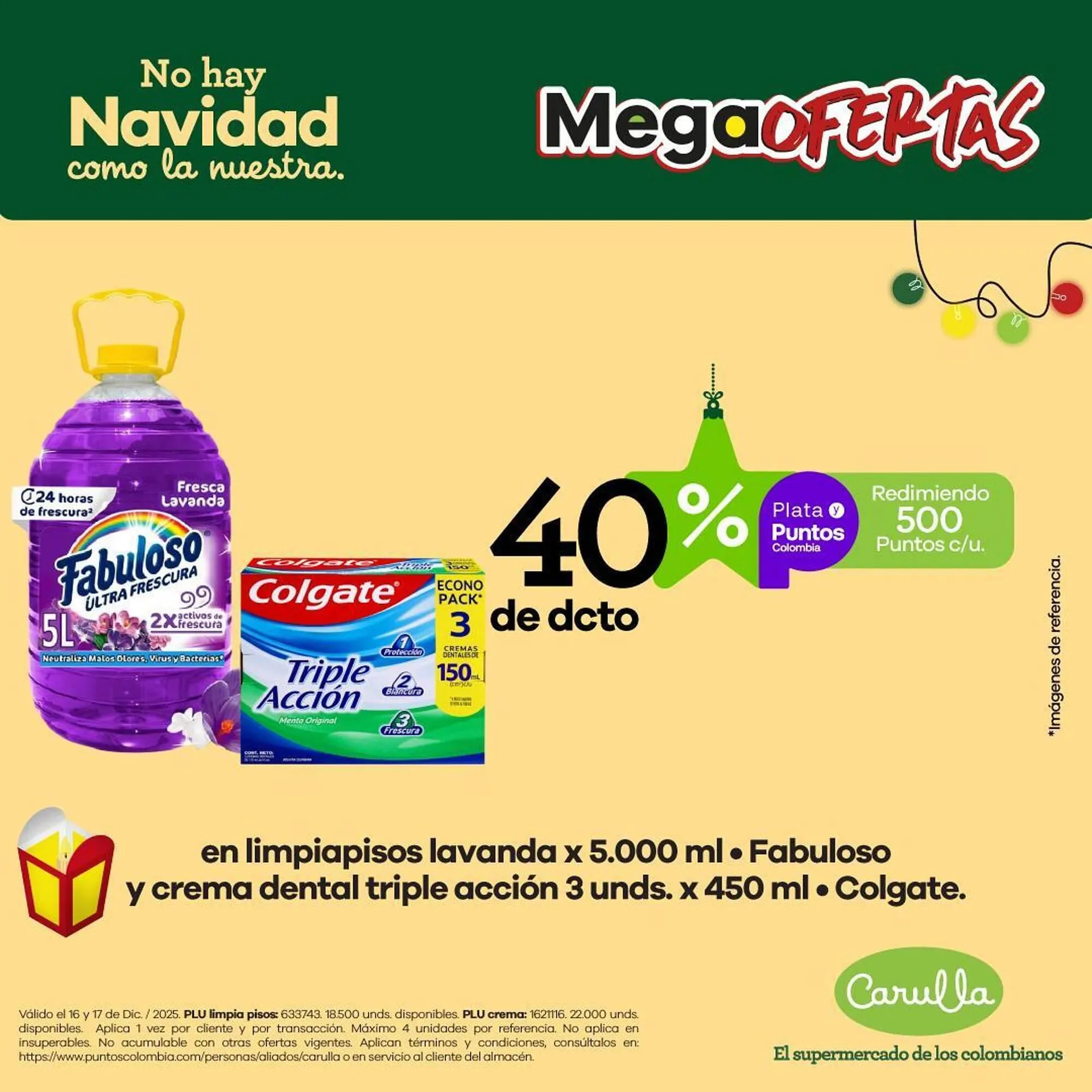 Catalogo de Catálogo Carulla 16 de diciembre al 17 de diciembre 2025 - Pag 1