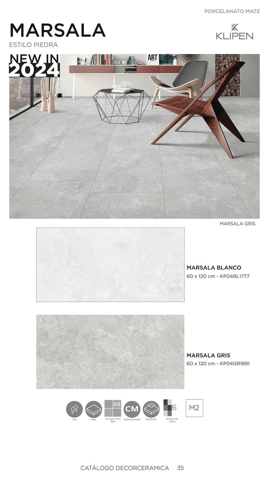 Catalogo de Catálogo Decorceramica 6 de noviembre al 6 de mayo 2025 - Pag 35