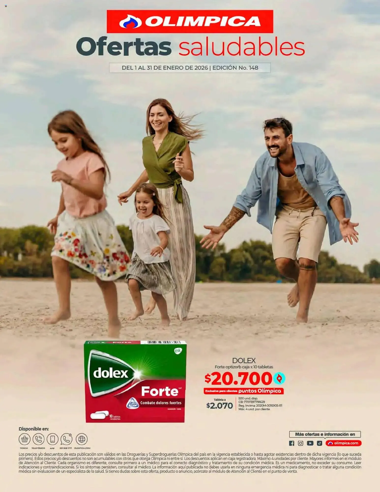 Catalogo de Catálogo Olímpica 1 de enero al 31 de enero 2026 - Pag 1