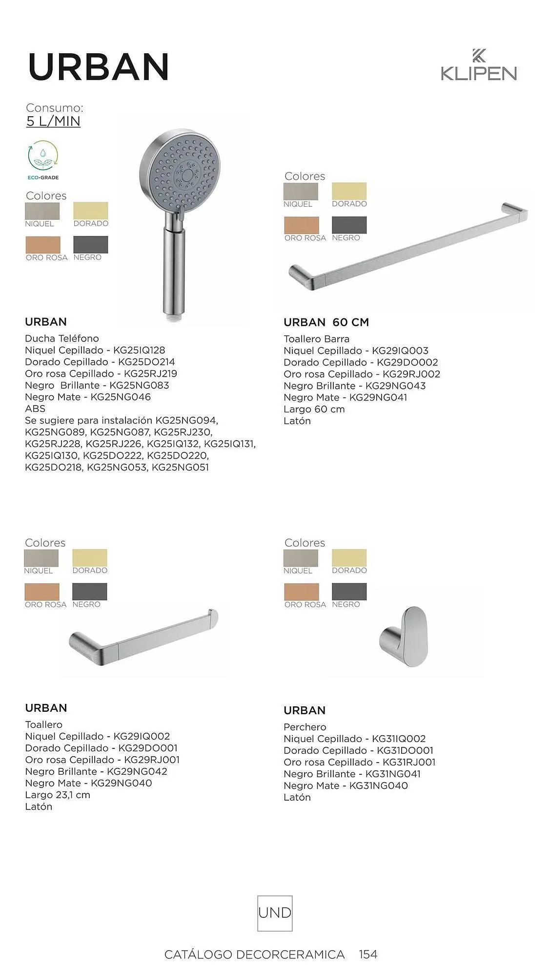 Catalogo de Catálogo Decorceramica 6 de noviembre al 6 de mayo 2025 - Pag 154